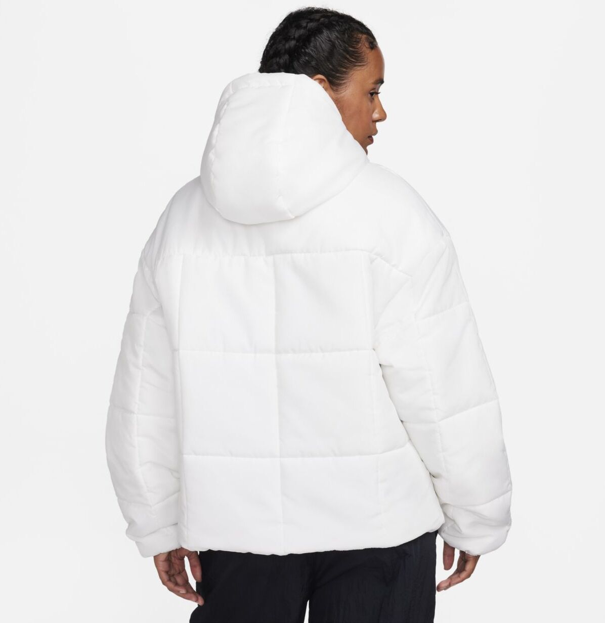 Куртка Nike W Sportswear Classic Puffer Therma-FIT Loose Hooded Jacket