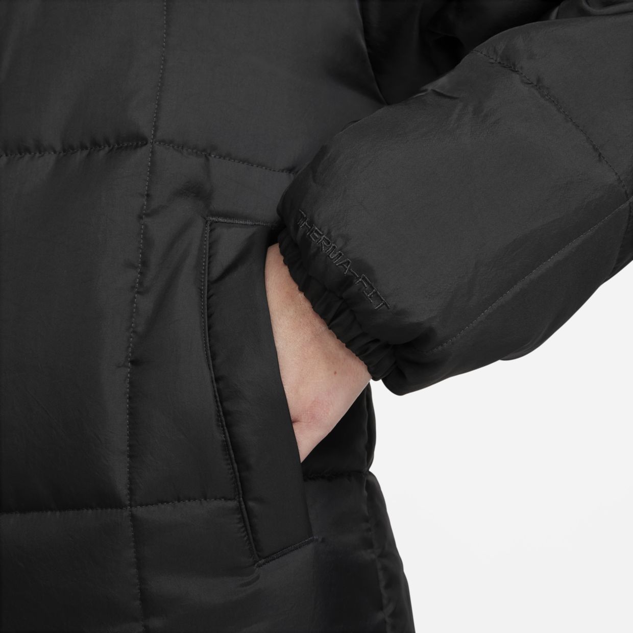 Парка Nike W Sportswear Classic Puffer Therma-Fit Loose Hooded Parka