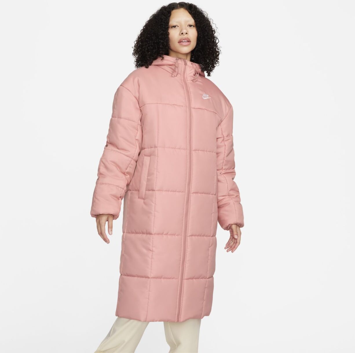 Парка Nike W Sportswear Classic Puffer Therma-FIT Loose Hooded Parka