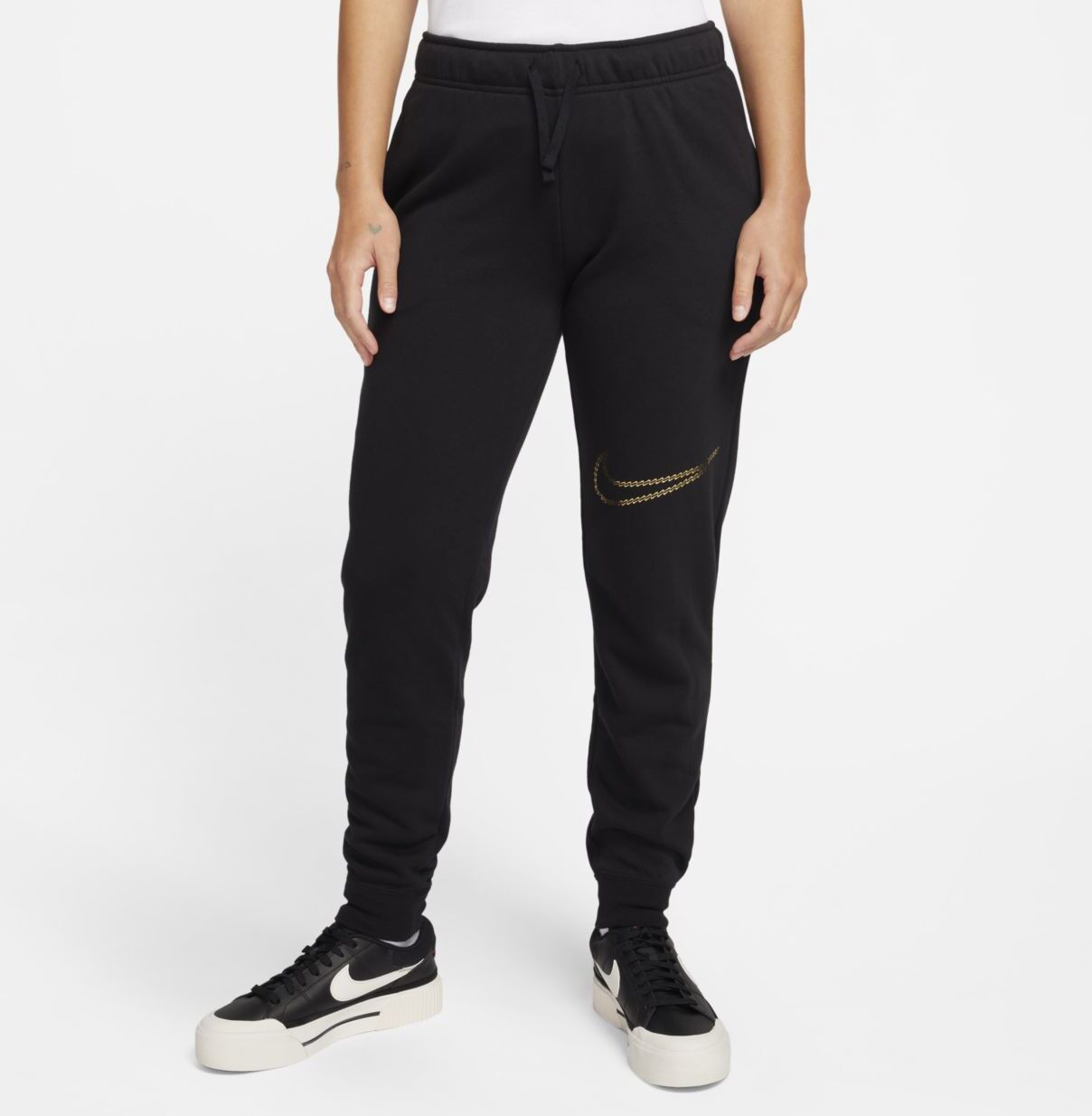 Брюки Nike W Sportswear Club Fleece Mid-rise pants