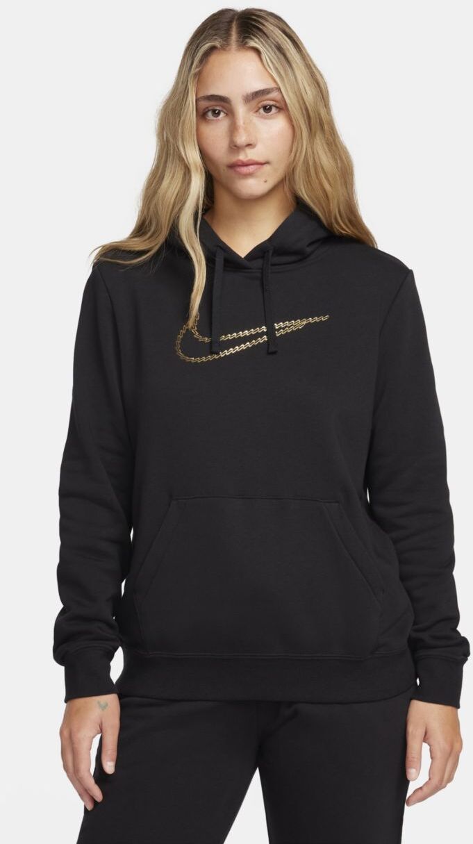 Худи Nike W Sportswear Club Fleece Premium Essential Glitter Pullover Hoodie