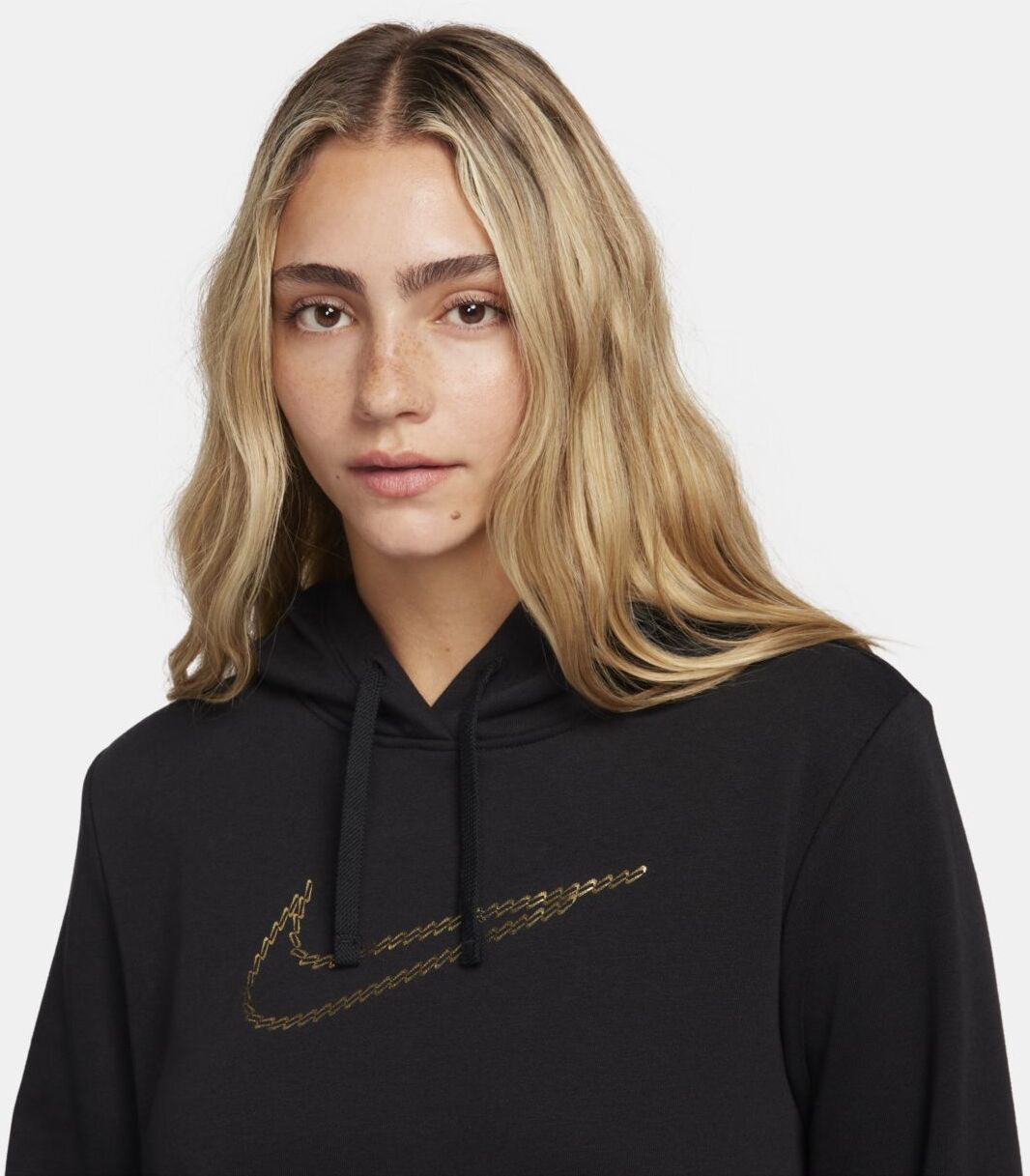 Худи Nike W Sportswear Club Fleece Premium Essential Glitter Pullover Hoodie