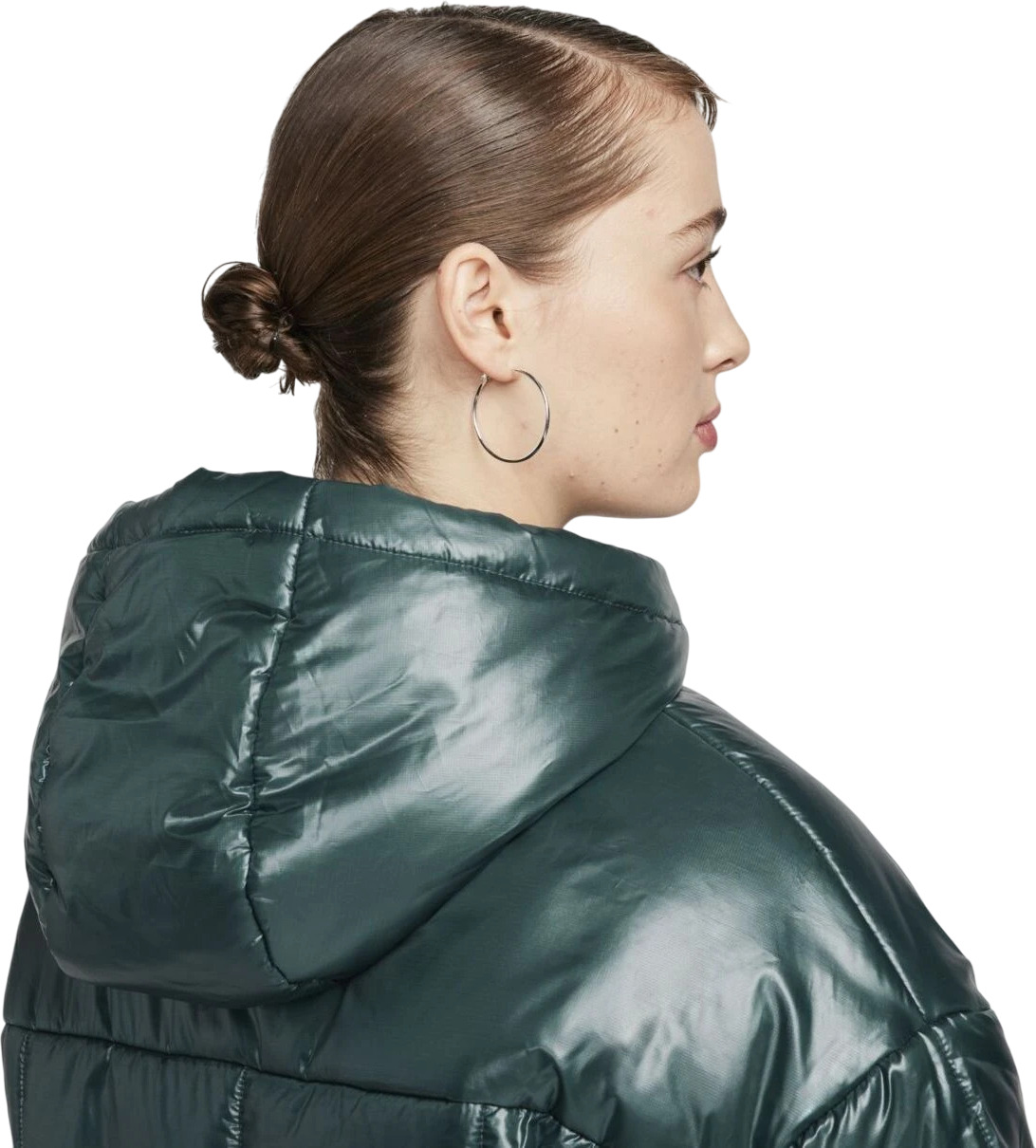 Куртка Nike W Classic Puffer Shine Therma-FIT Loose Jacket