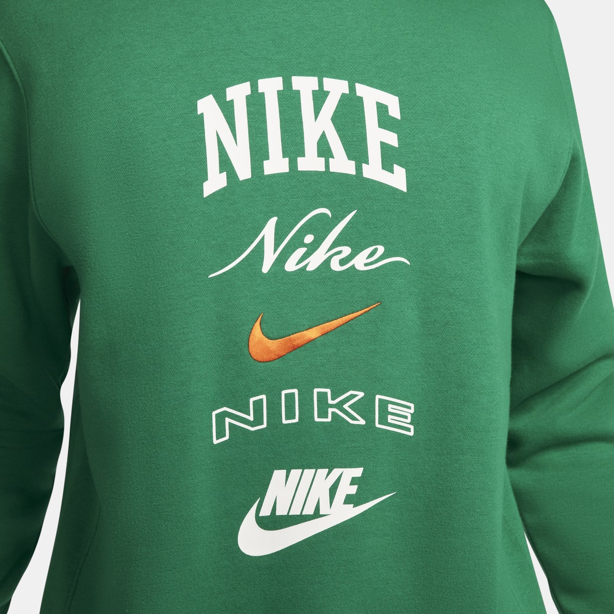 Лонгслив Nike M Nk Club Bb Crew Stack Gx
