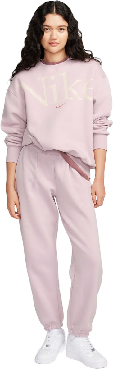 Толстовка Nike W Nsw Phnx Flc Os Logo Crew