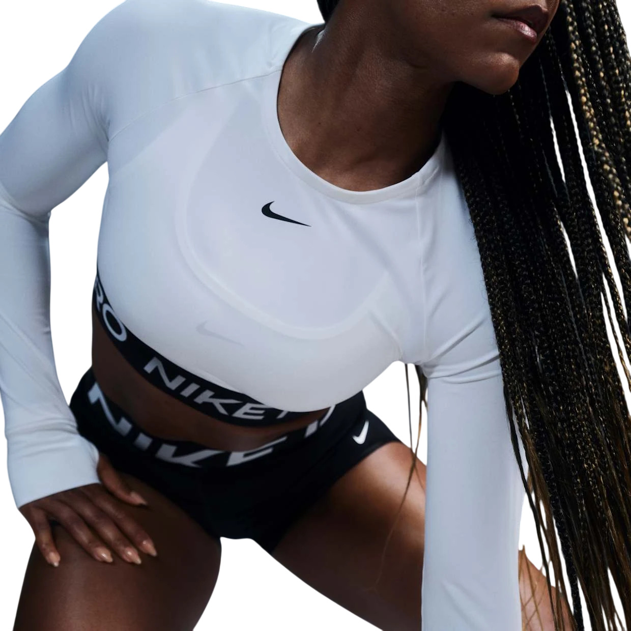Лонгслив Nike Pro Df 365 Crop Ls