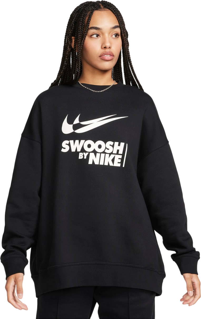 Лонгслив Nike W Nsw Flc Os Crew Gls