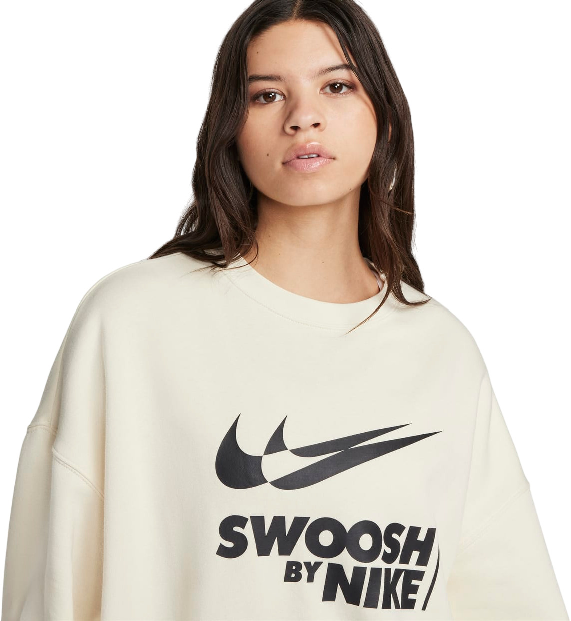 Лонгслив Nike W Nsw Flc Os Crew Gls