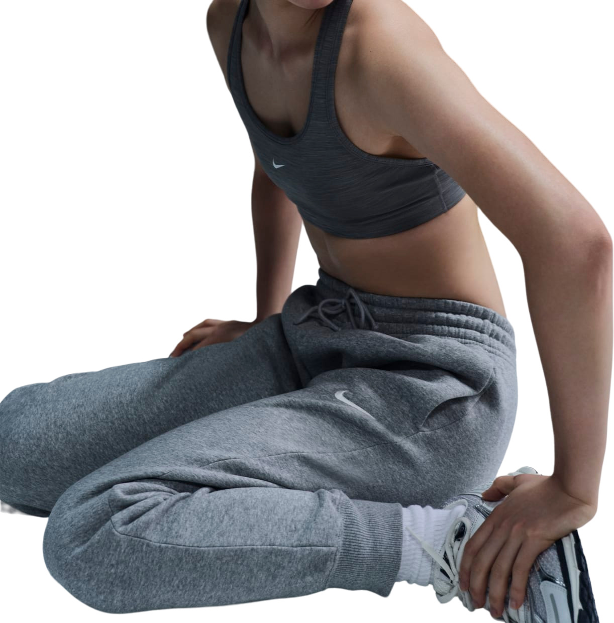 Брюки Nike W Nsw Phnx Flc Mr Pant Std