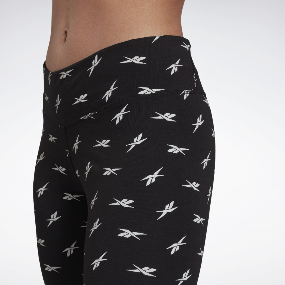 Леггинсы Reebok TE Vector Tight   BLACK