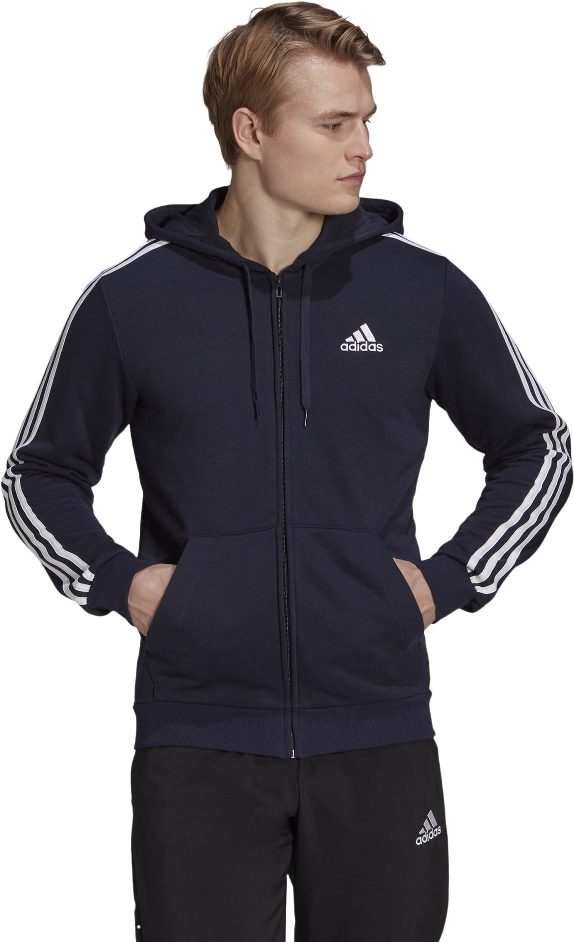 Толстовка Adidas M 3S Ft Fz Hd