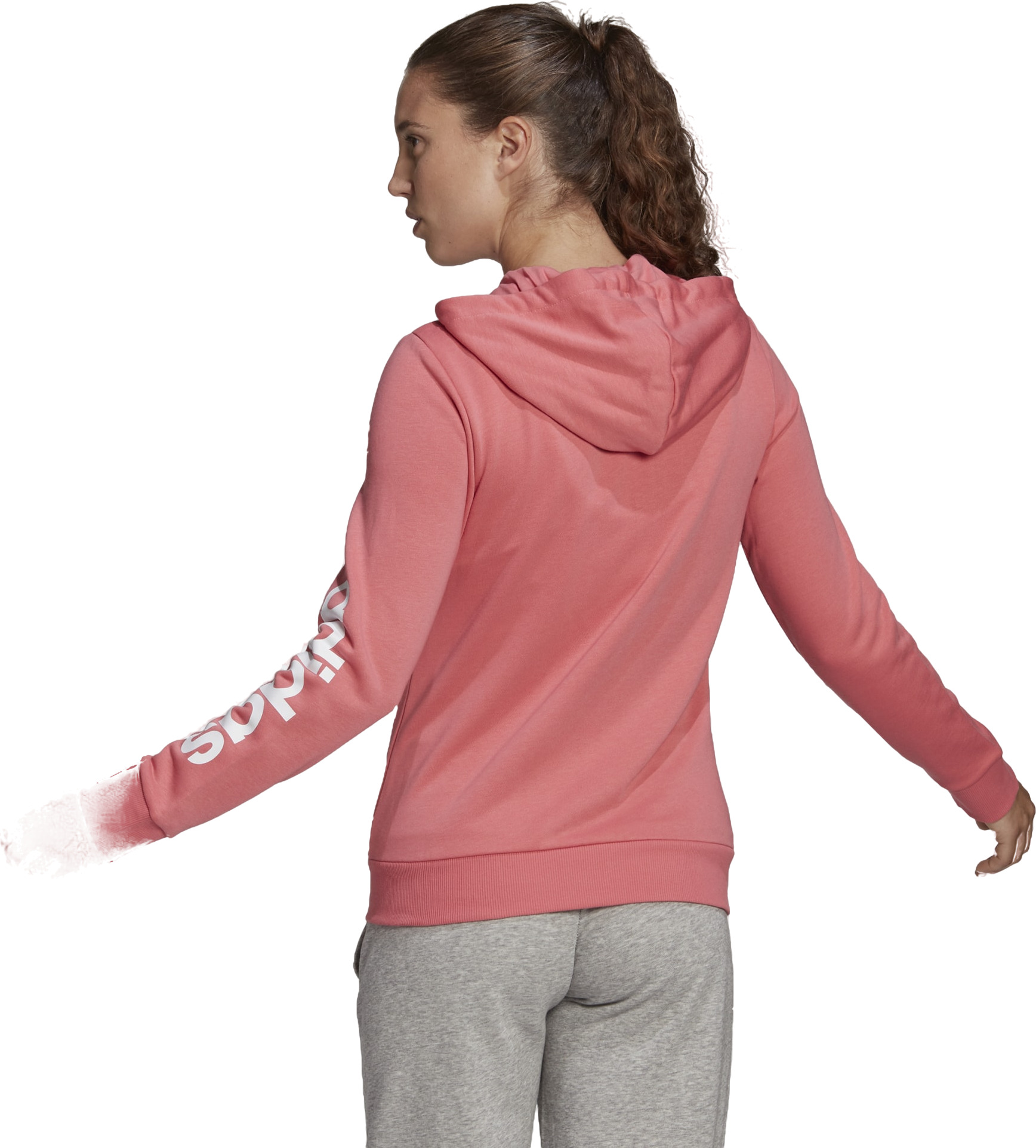 Толстовка Adidas Woman Essentials Logo Full-Zip Hoodie