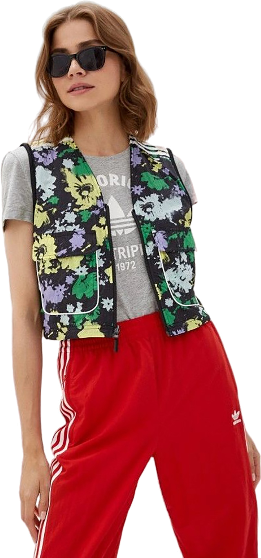 Жилет ADIDAS FLORAL UTILITY VEST