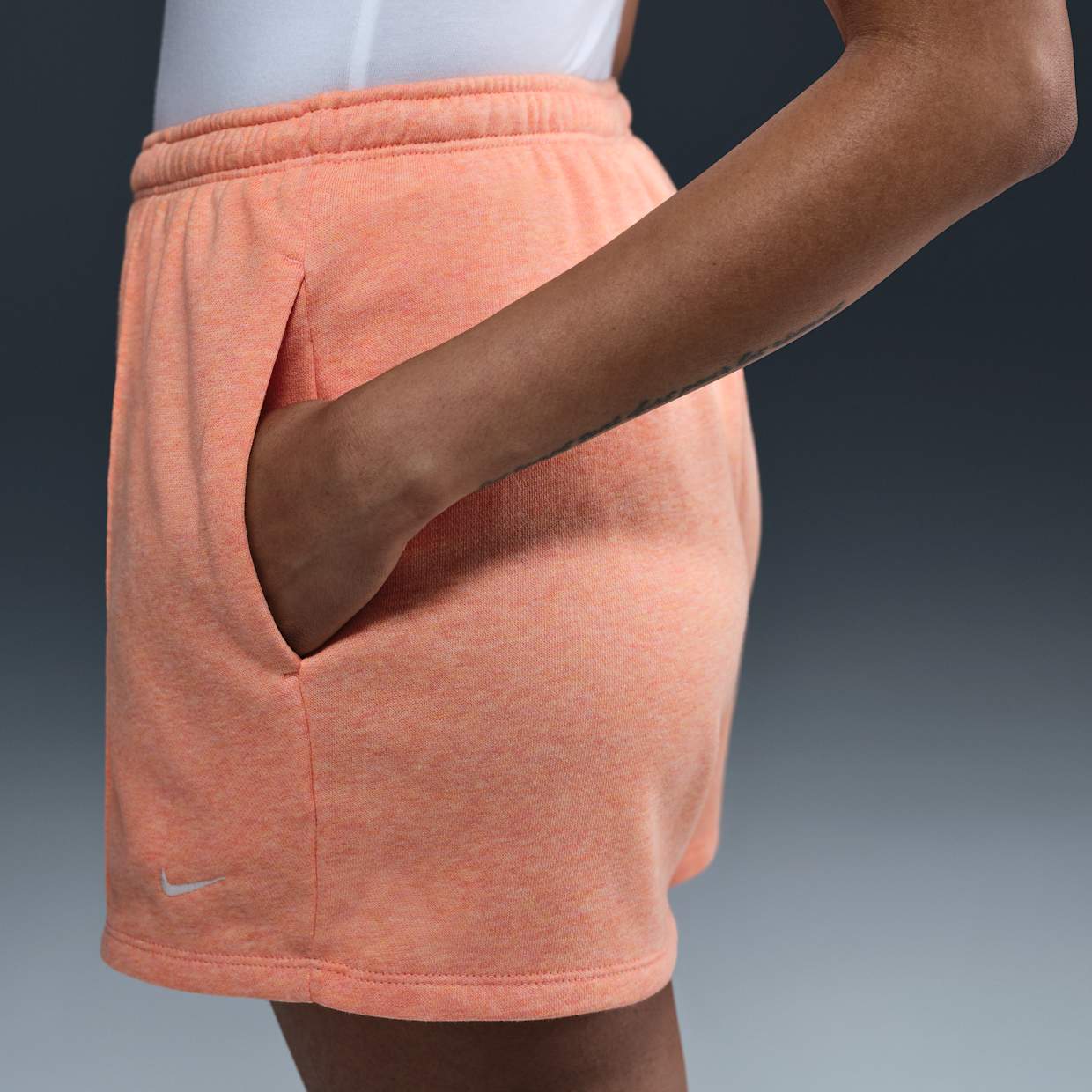 Шорты Nike W NSW NK CHLL FT MR 4IN SHORT