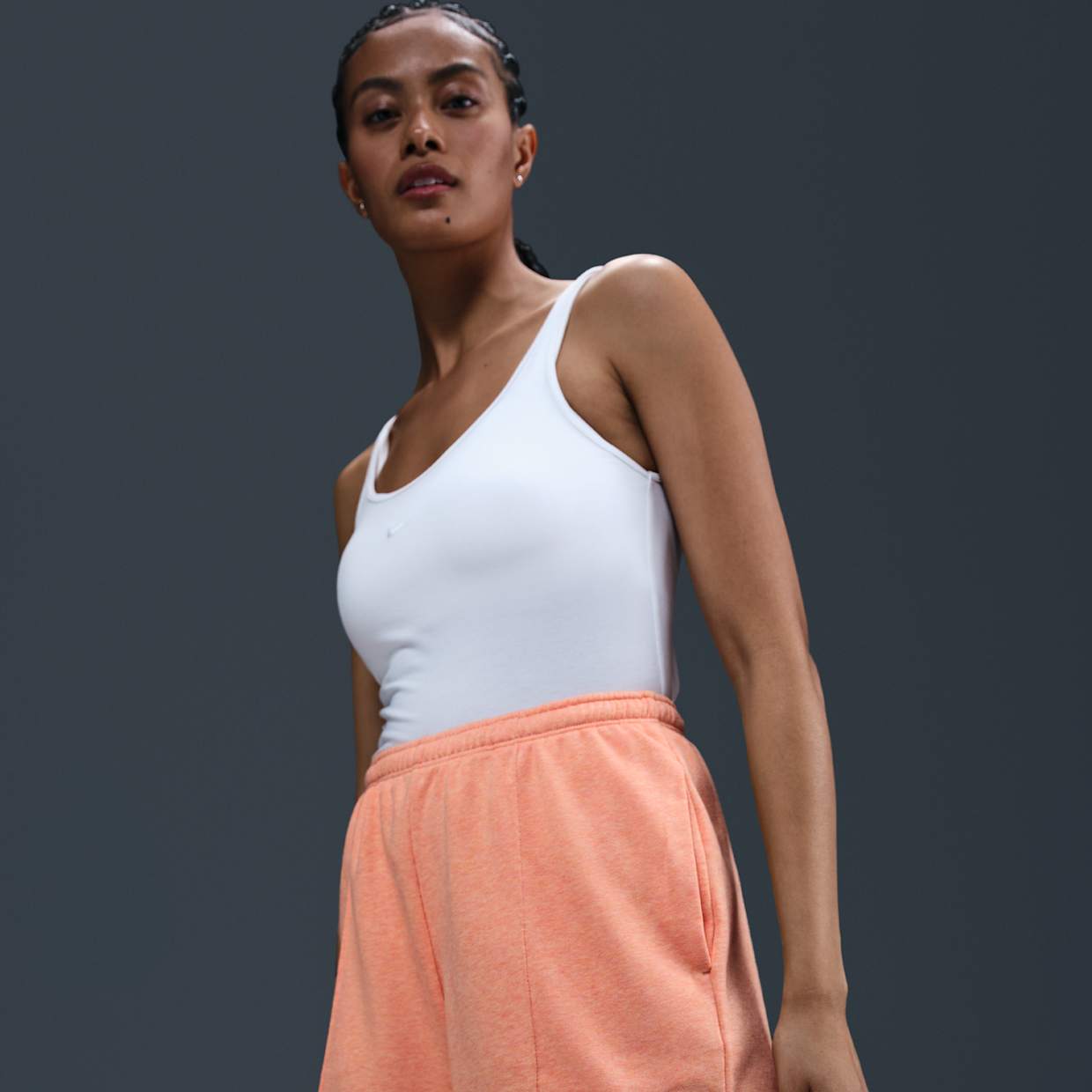 Шорты Nike W NSW NK CHLL FT MR 4IN SHORT