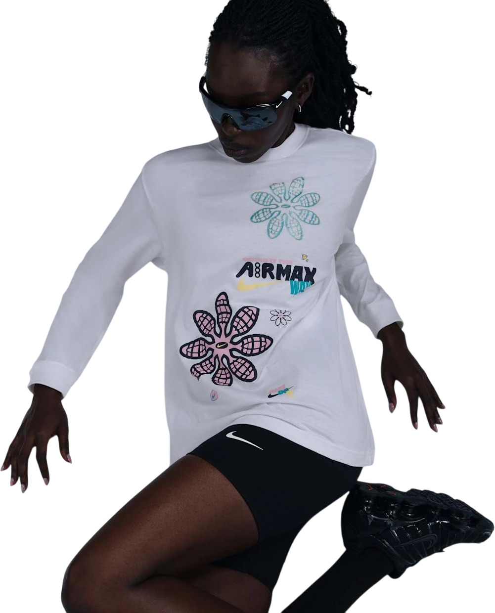 Лонгслив Nike W NSW LS TEE AMD