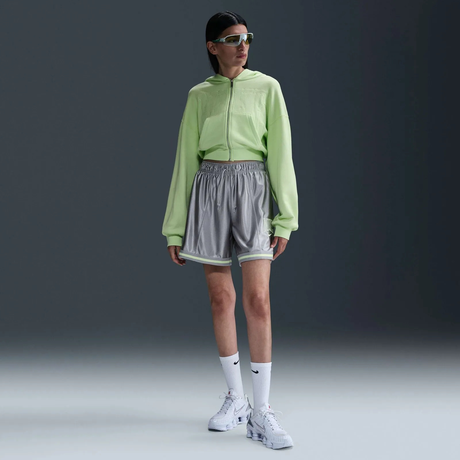 Толстовка Nike W Nsw Street Crop Fz Top