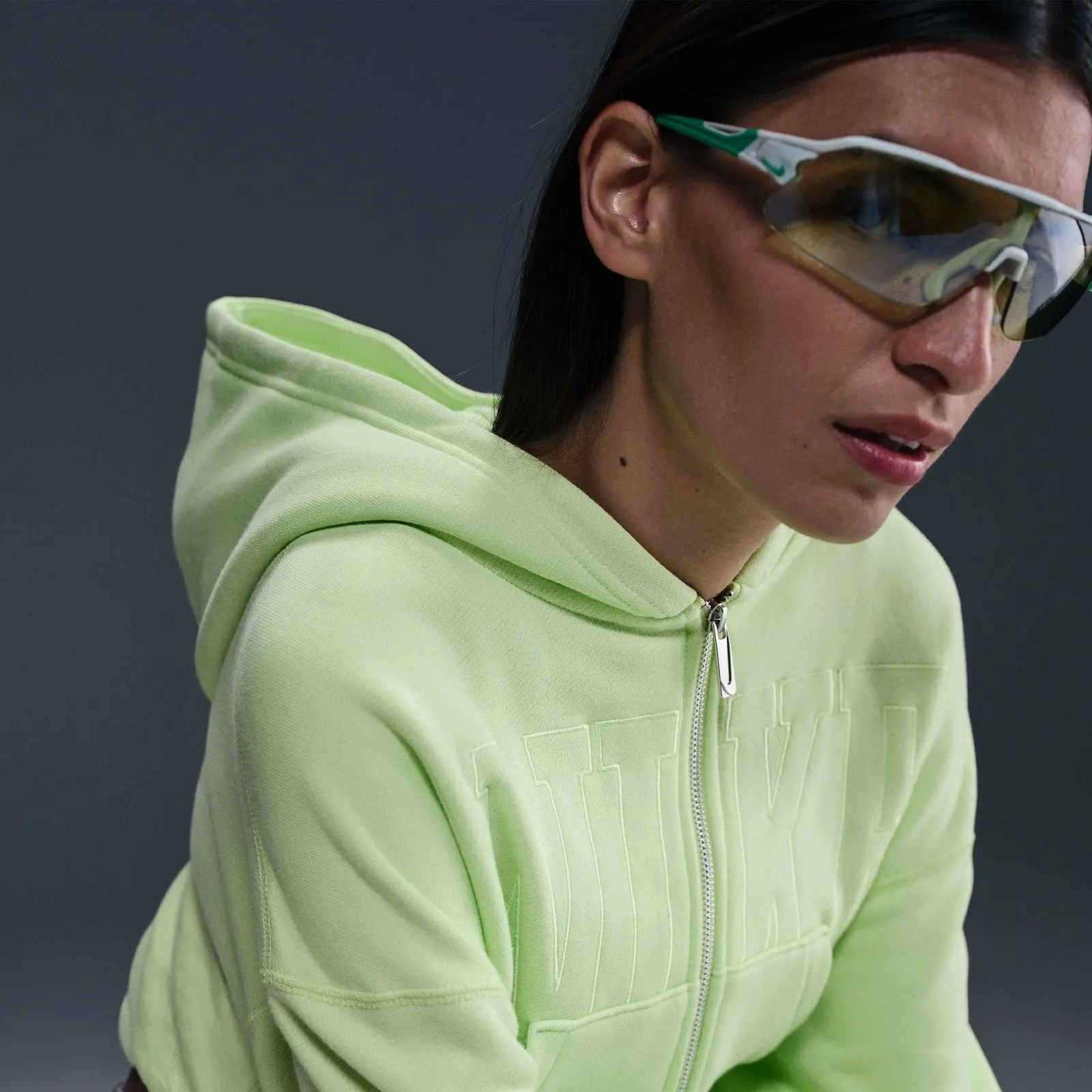 Толстовка Nike W Nsw Street Crop Fz Top