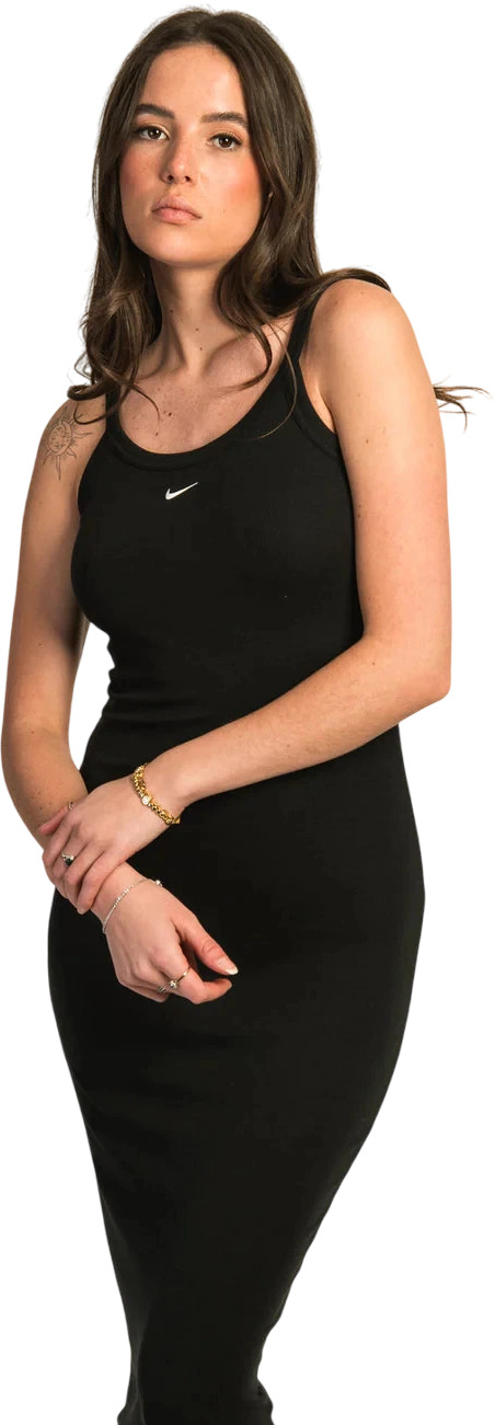 Платье Nike W Nsw Nk Chll Knt Mrib Tnk Drs