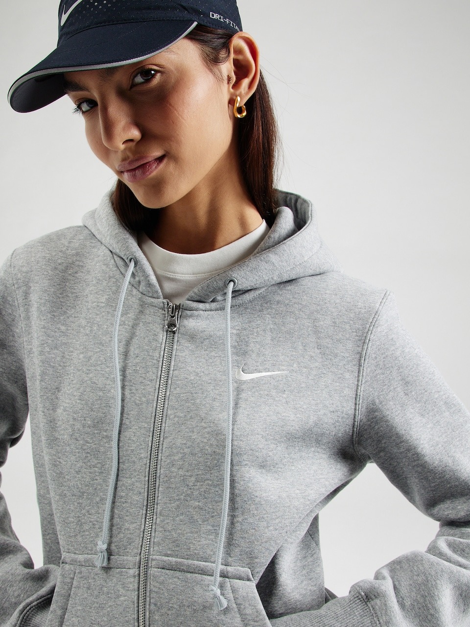 Толстовка Nike W Nsw Phnx Flc Std Fz Hdy