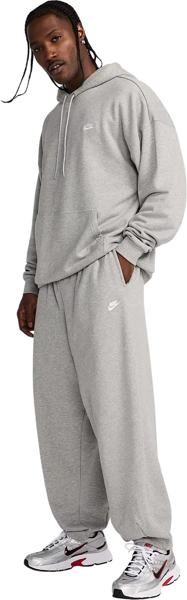 Брюки Nike M NK CLUB FT OVERSIZED PANT