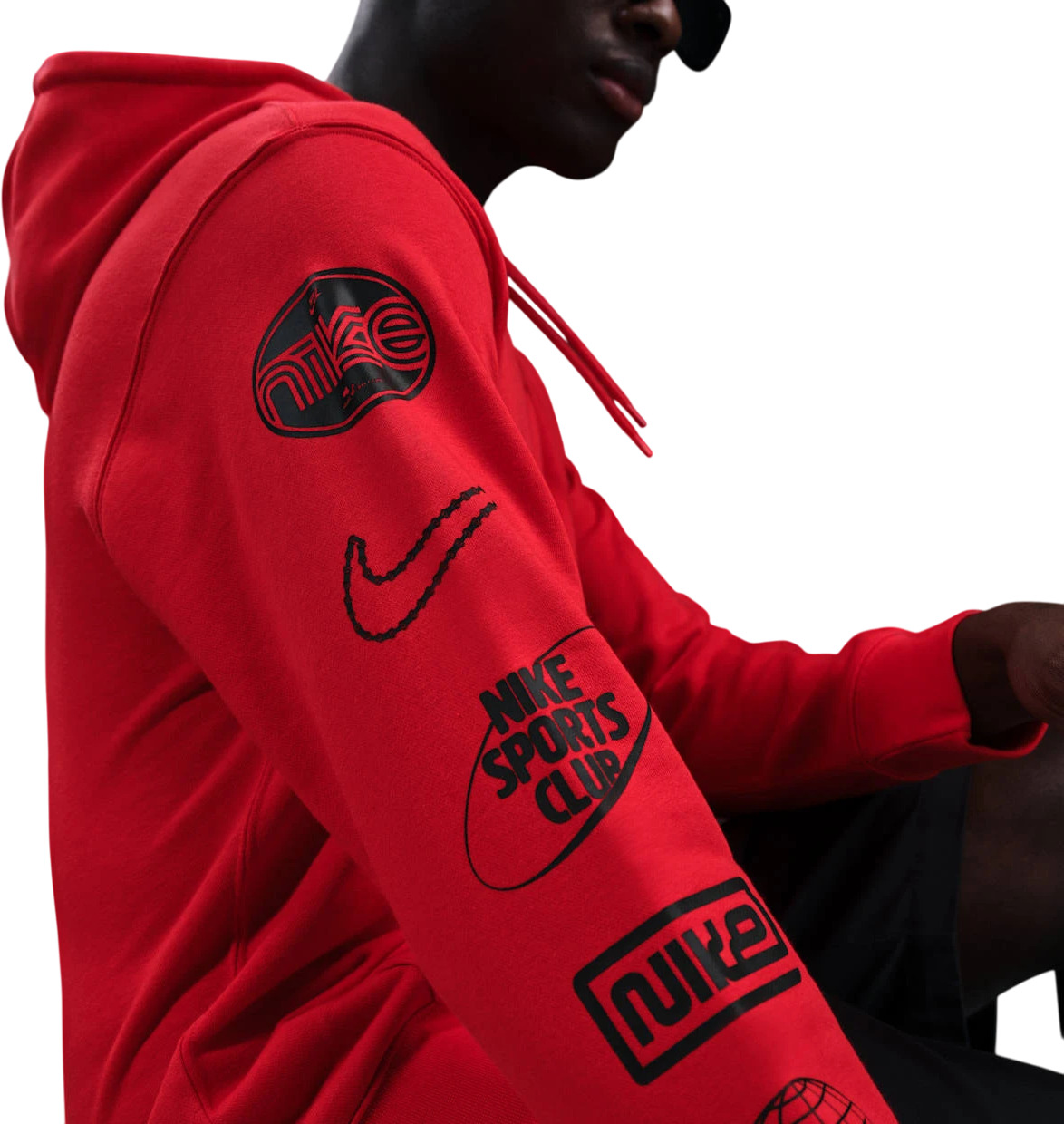 Толстовка Nike M NK CLUB FT HOODIE CYCLE GX