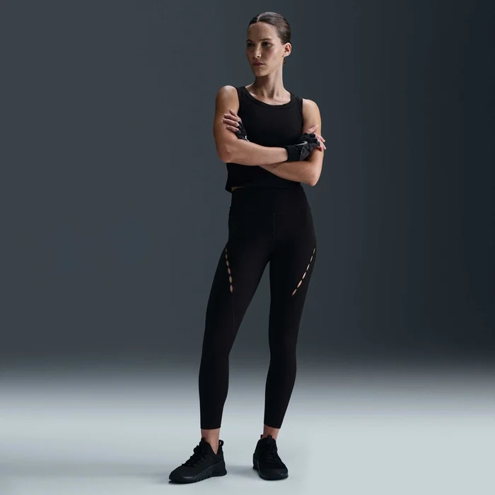 Леггинсы Nike W Nk Df One Hr 7/8 Tght Nvlty