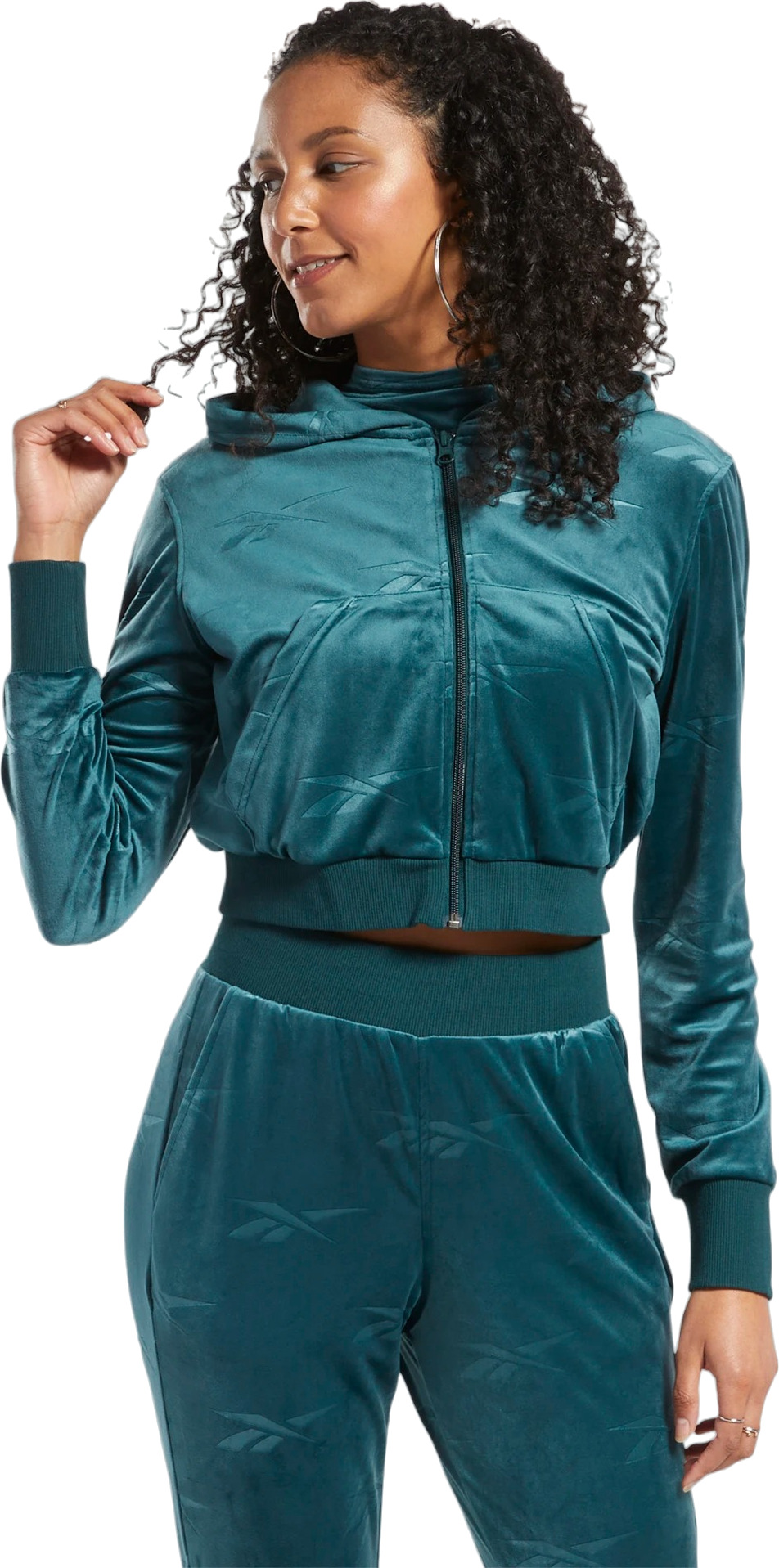 Толстовка Reebok Classics Energy Q4 Velour Zip-Up