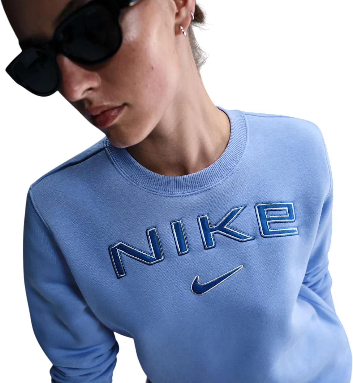 Толстовка Nike W Nsw Phnx Flc Std Logo Crew