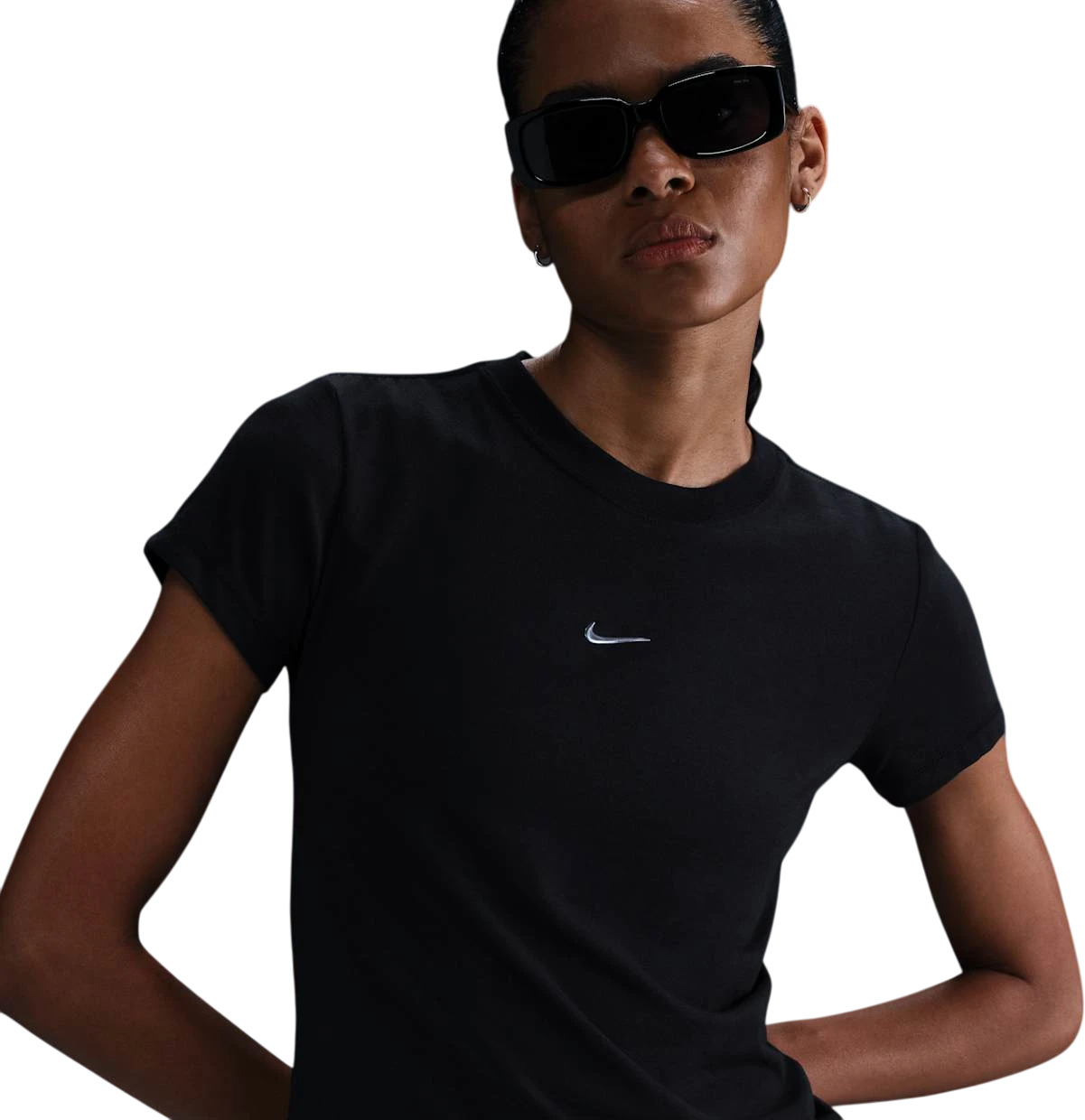 Футболка Nike W Nsw Chll Knt Md Crp Gls Emea