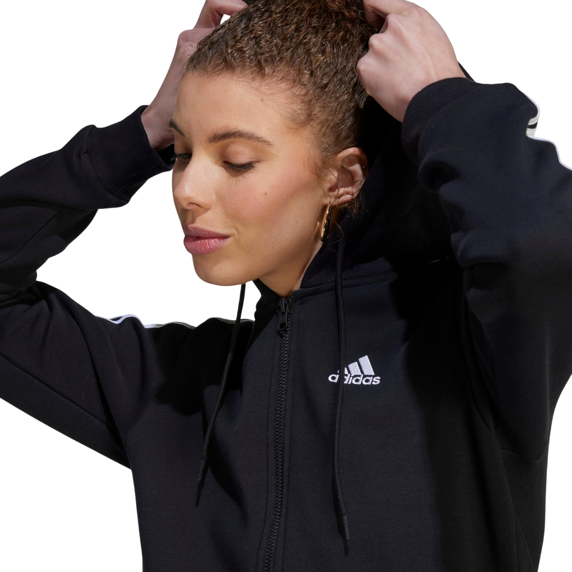 Олимпийка Adidas W 3S Fl Fz Hd