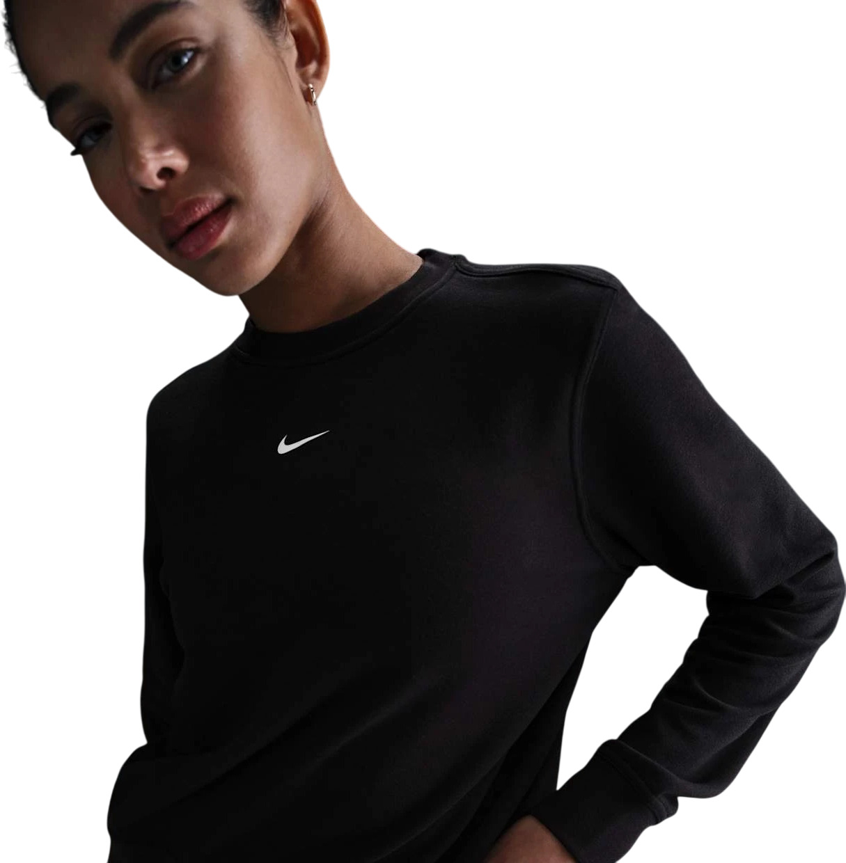 Толстовка Nike W Nk One Df Crew Hbr Tt
