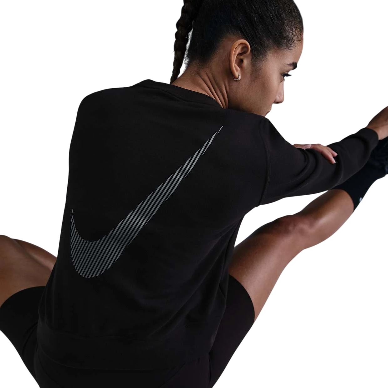 Толстовка Nike W Nk One Df Crew Hbr Tt