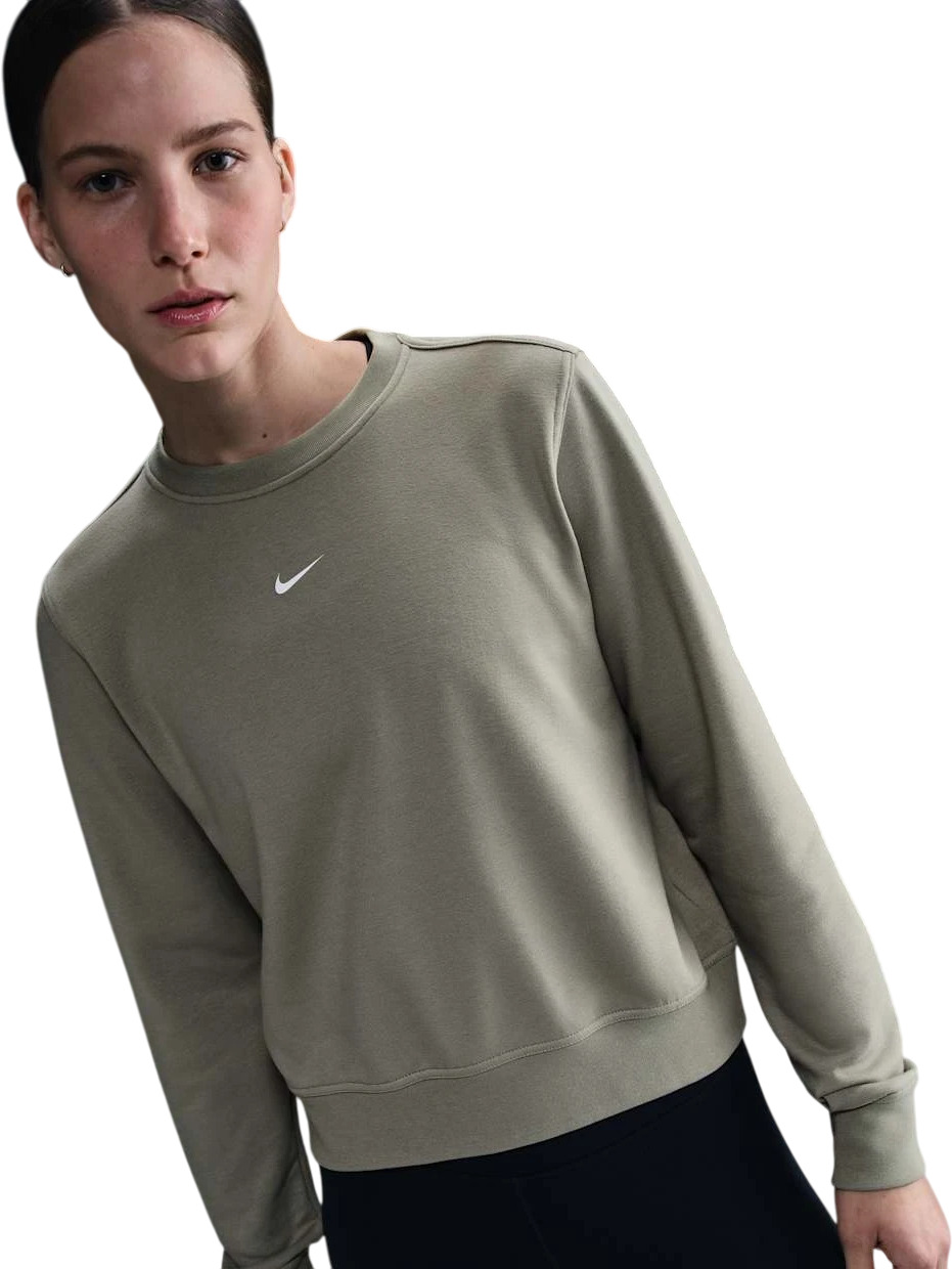 Толстовка Nike W Nk One Df Crew Hbr Tt