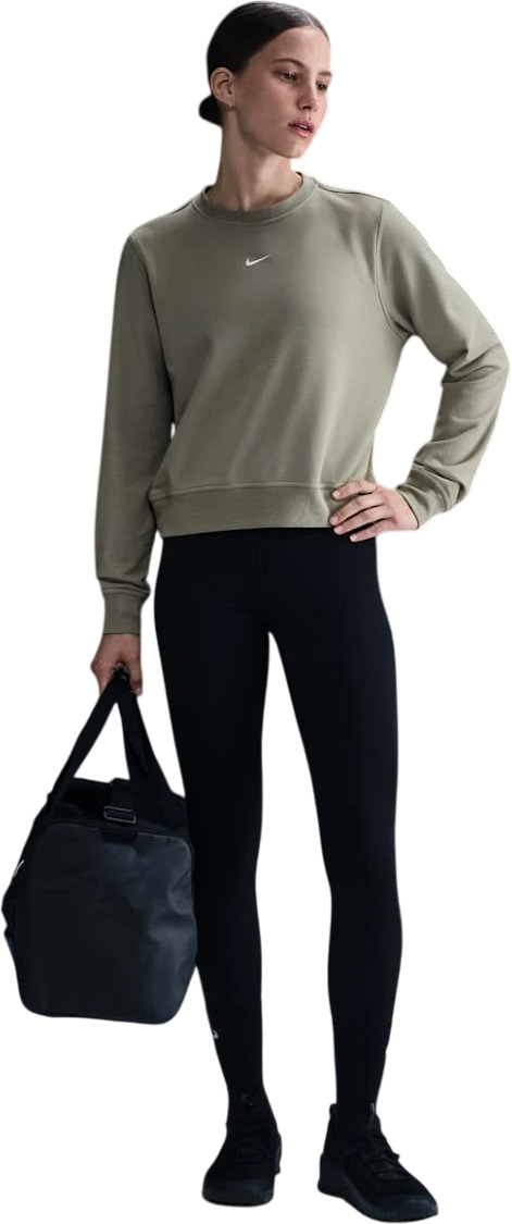 Толстовка Nike W Nk One Df Crew Hbr Tt