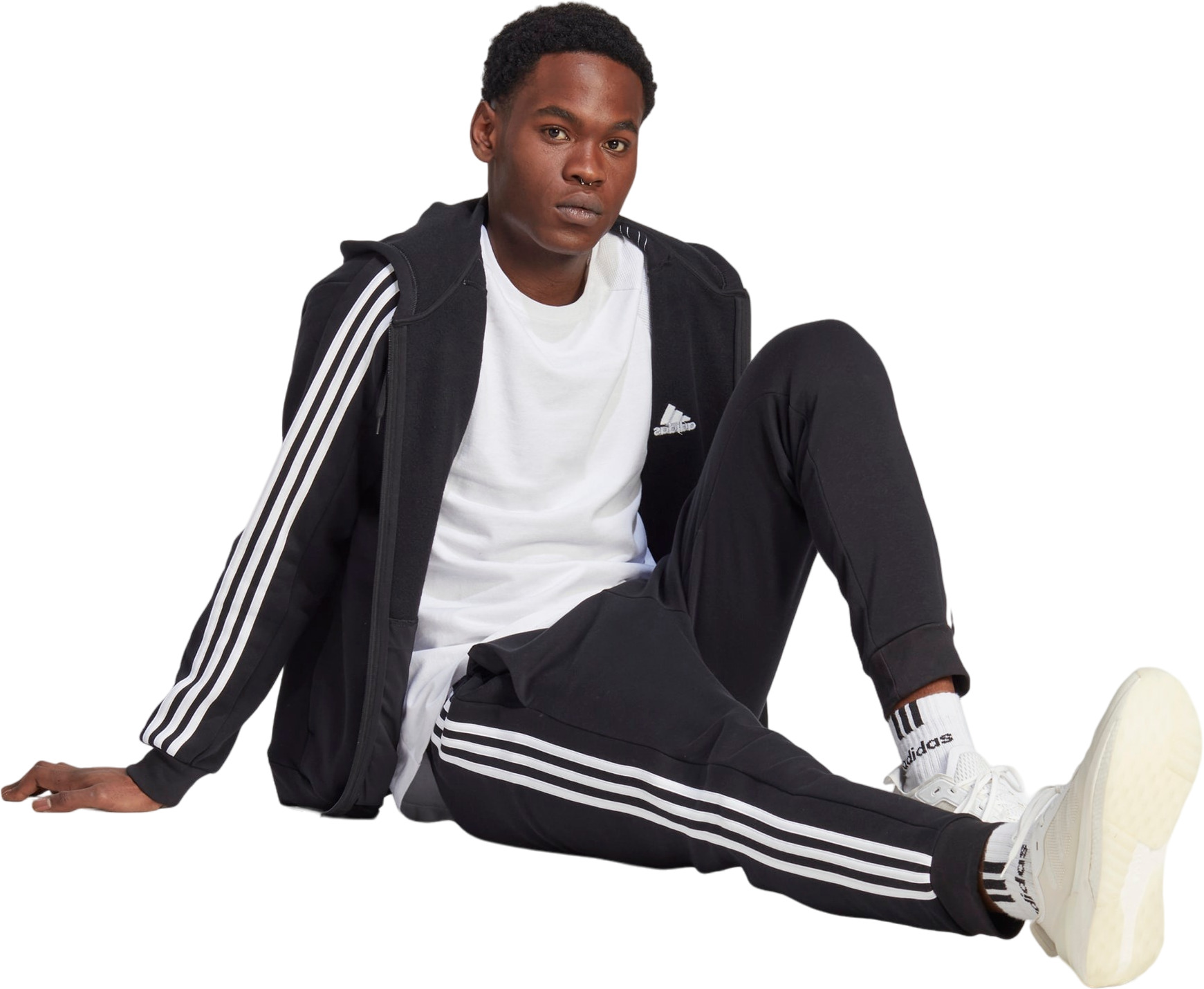 Олимпийка Adidas M 3S Fl Fz Hd