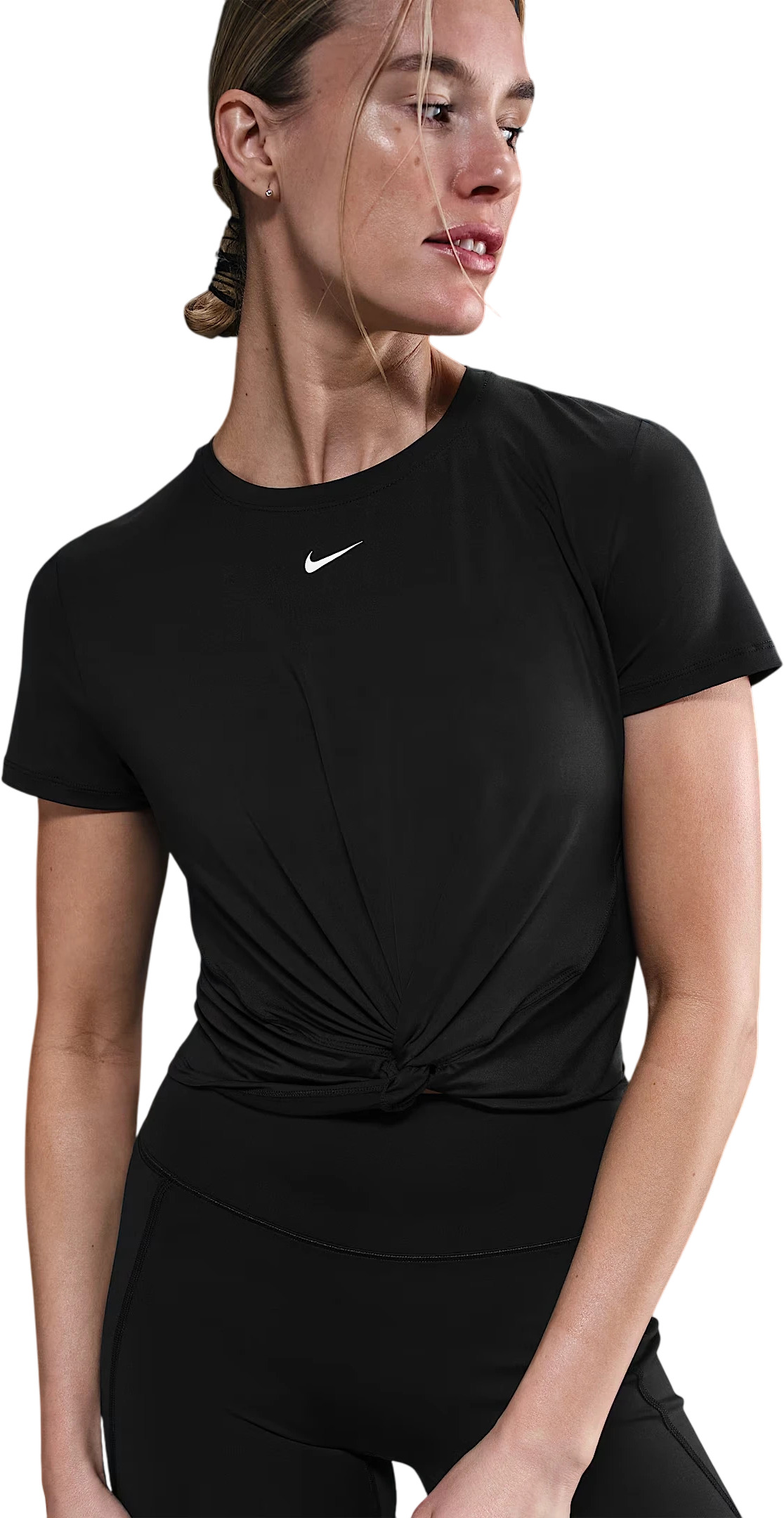 Футболка Nike W Nk One Clsc Df Twst Ss Tp Wt