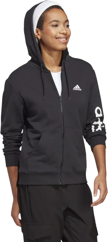 Толстовка Adidas W Lin Ft Fz Hd