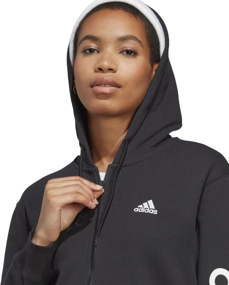 Толстовка Adidas W Lin Ft Fz Hd