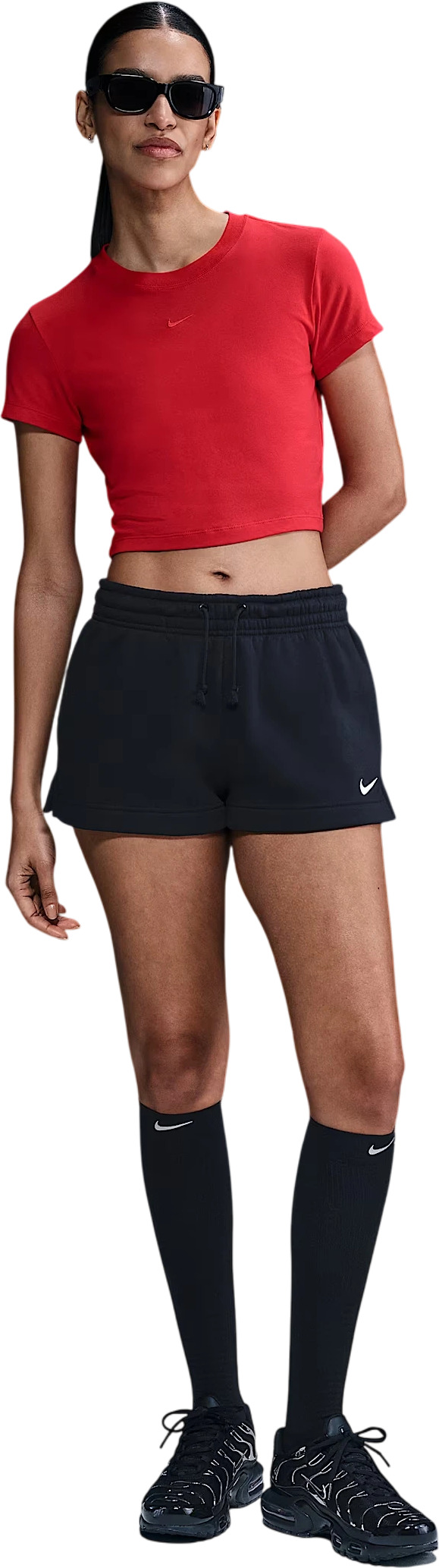 Шорты Nike W Nsw Phnx Flc Mr Std Short