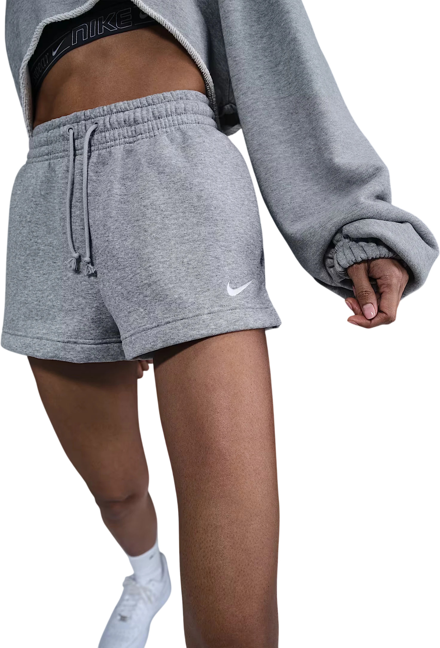 Шорты Nike W Nsw Phnx Flc Mr Std Short