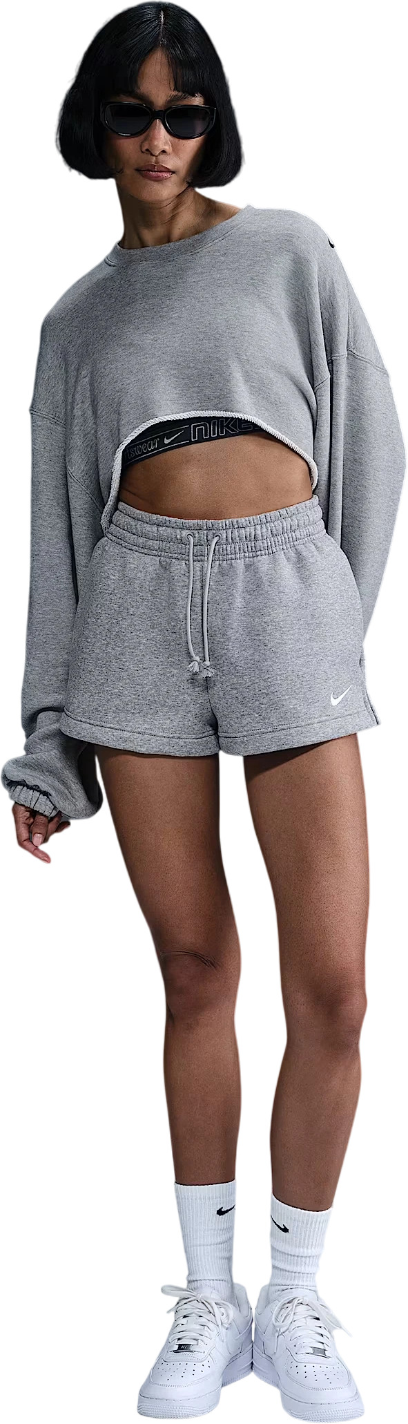 Шорты Nike W Nsw Phnx Flc Mr Std Short