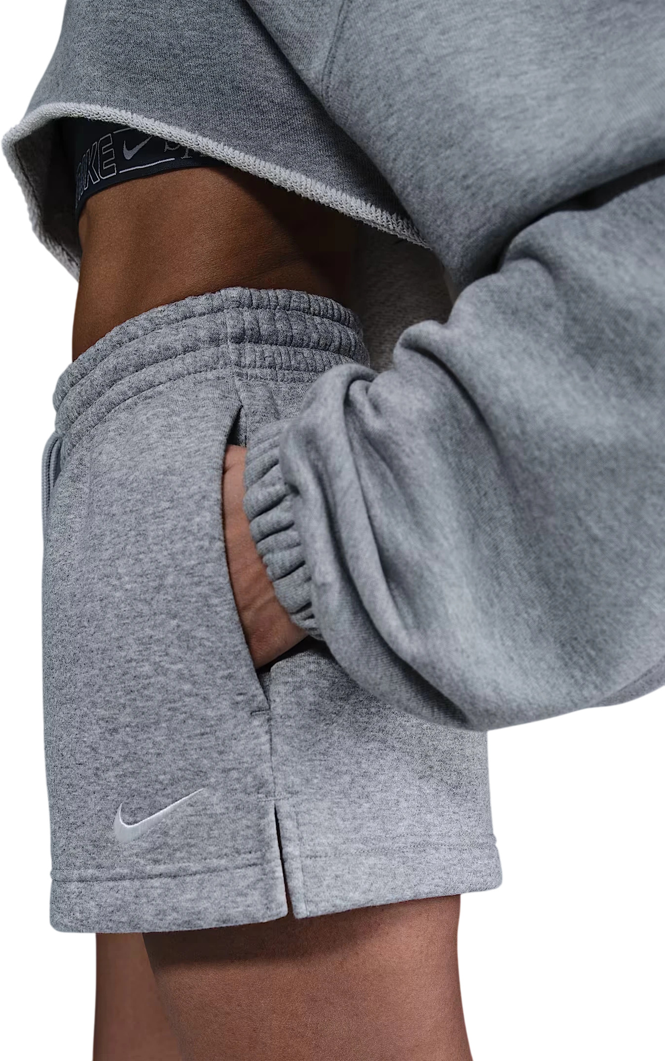 Шорты Nike W Nsw Phnx Flc Mr Std Short