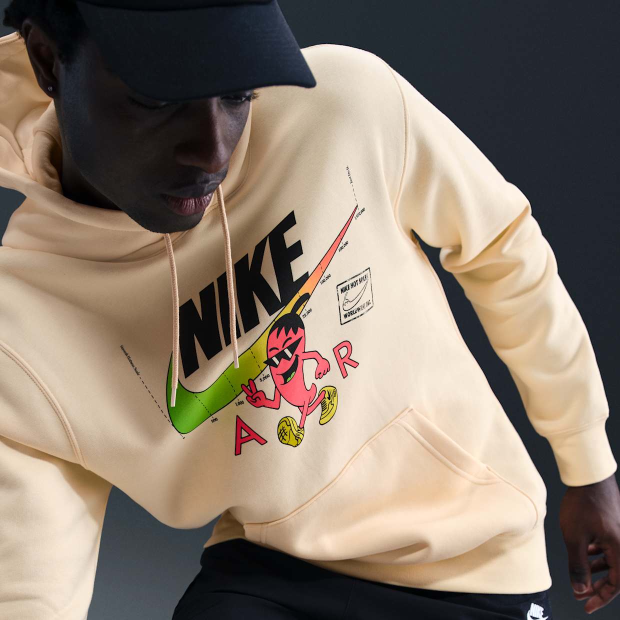 Толстовка Nike U NSW HDY CLUB OC MED GFX SEGB