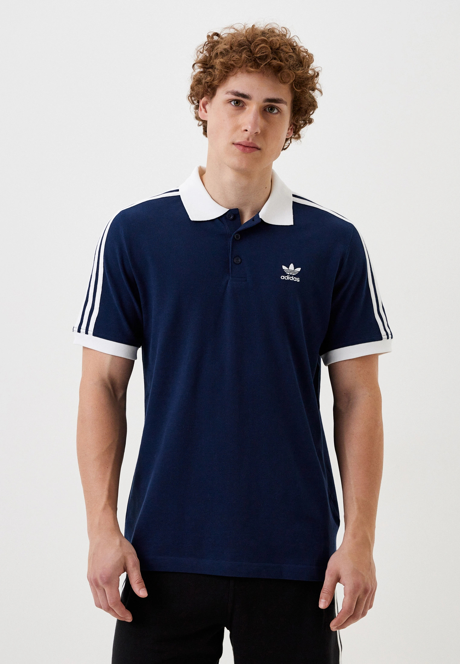 Поло Adidas 3-Stripe Polo