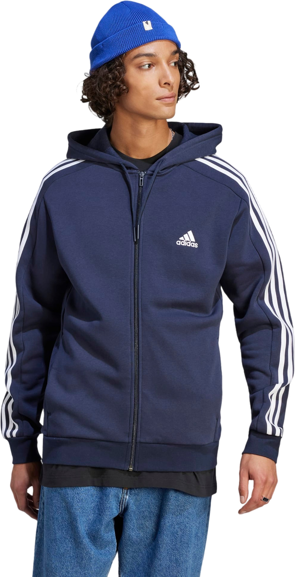 Олимпийка Adidas M 3S Fl Fz Hd