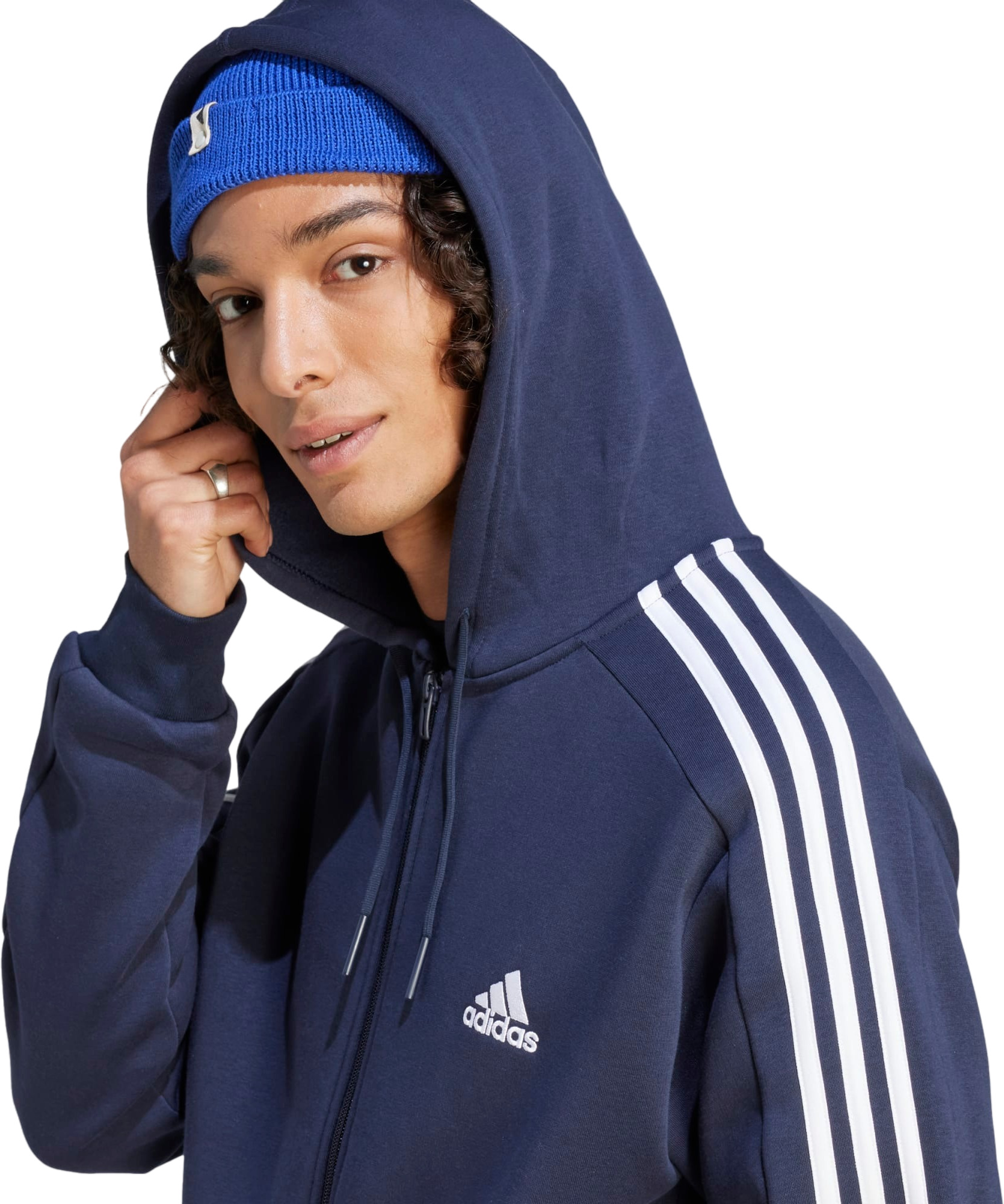 Олимпийка Adidas M 3S Fl Fz Hd