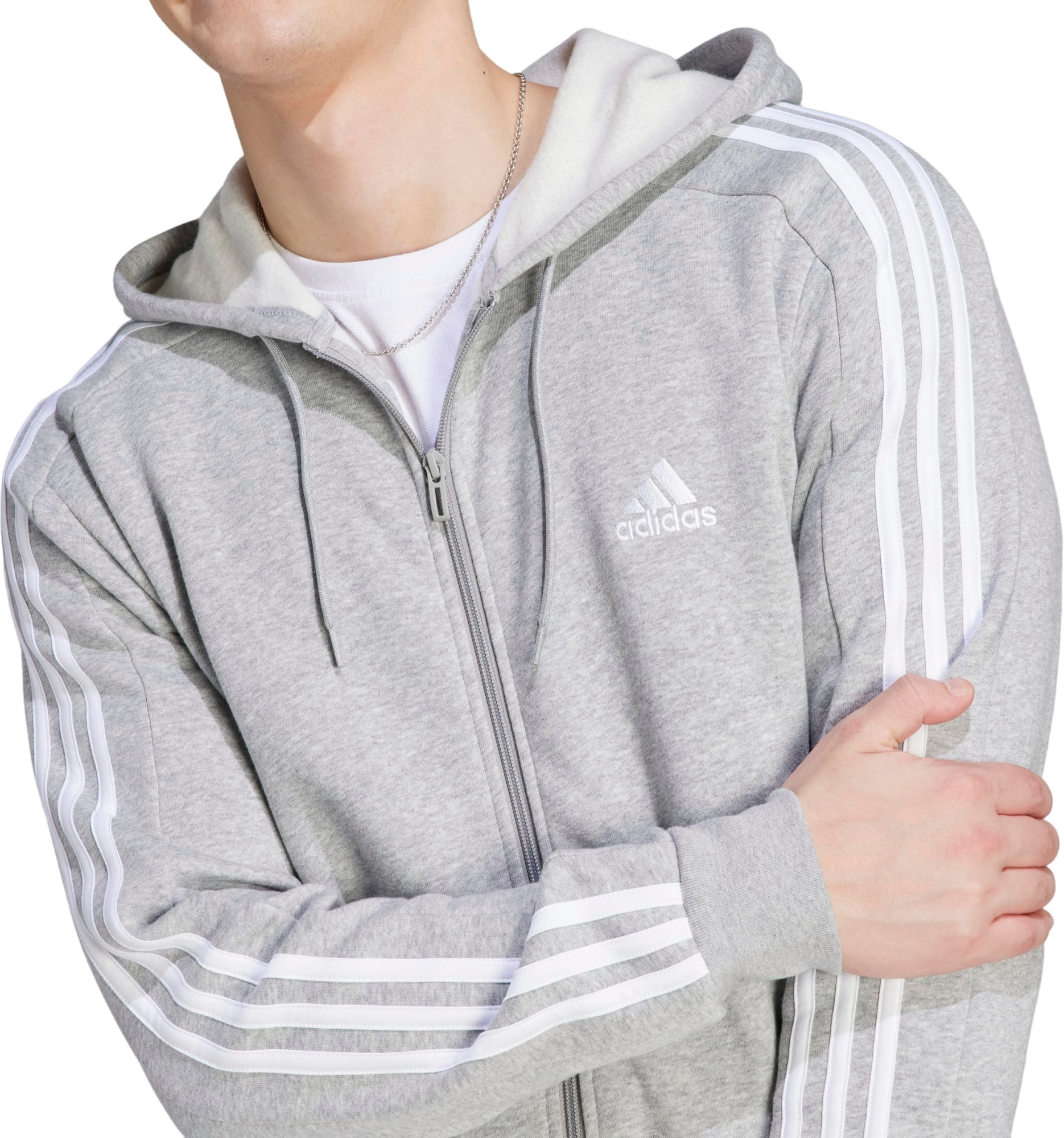 Олимпийка Adidas M 3S Fl Fz Hd