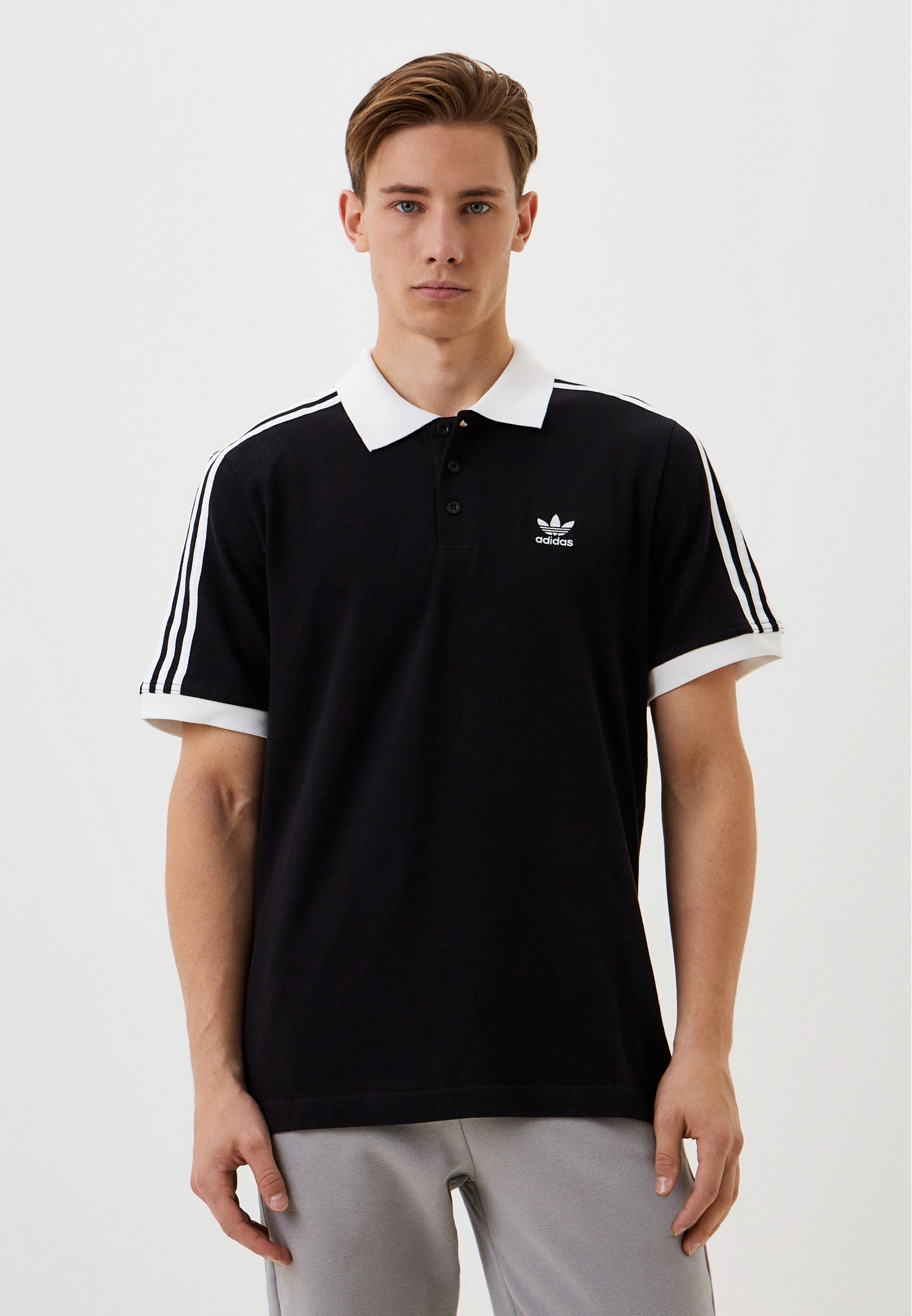 Поло Adidas 3-Stripe Polo