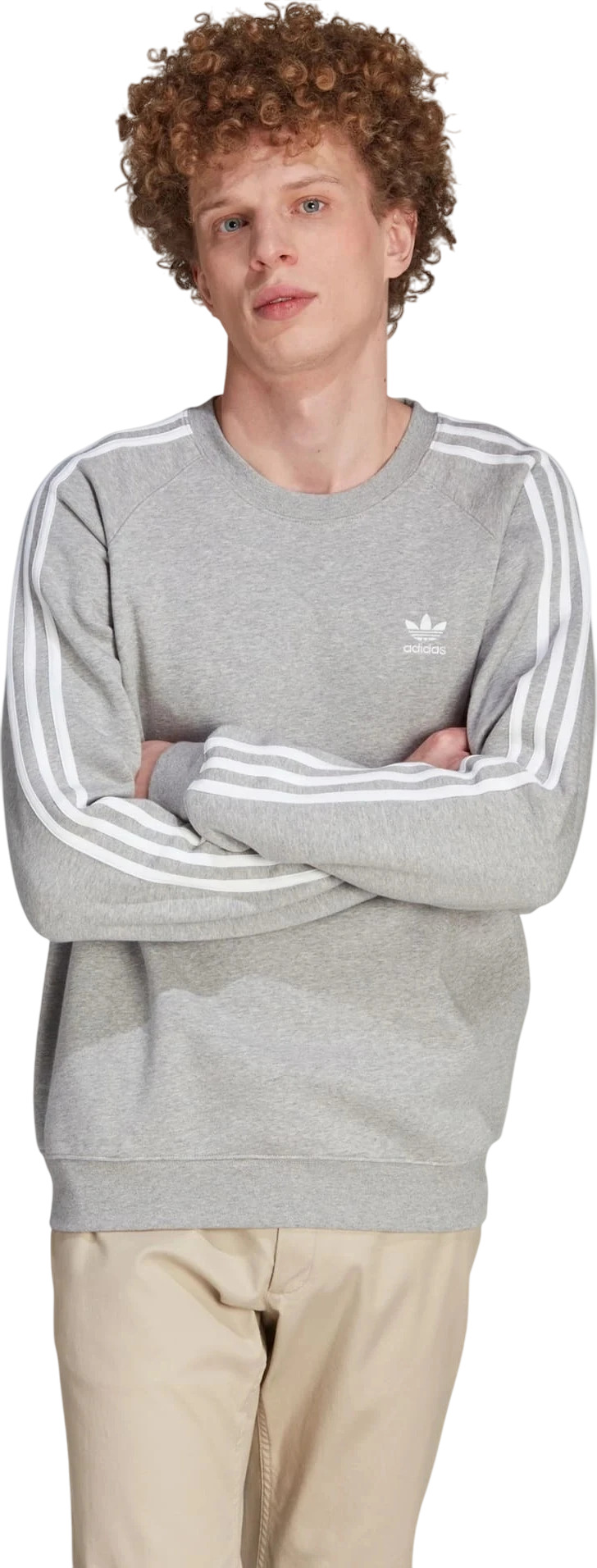 Толстовка Adidas 3-Stripes Crew